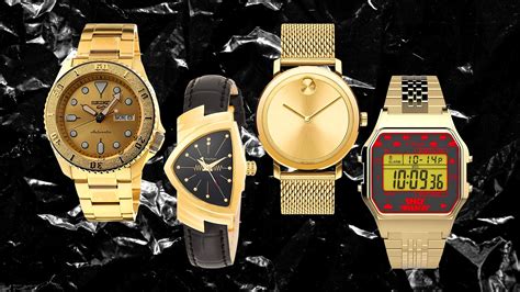 popular gold watches for men.